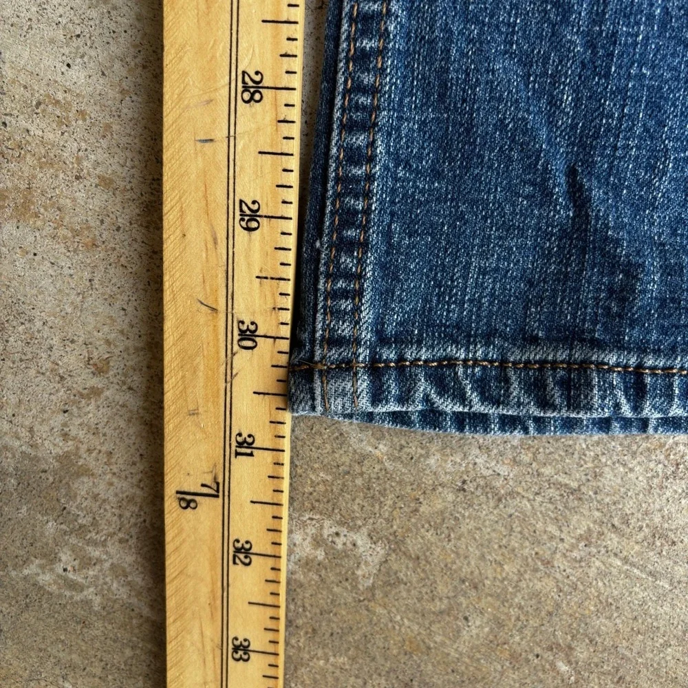 Signature by Levi Bootcut Jeans Mens 32x32 Blue Denim Medium Wash Western Y2K